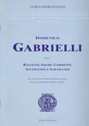 Balletti Gighe Correnti op. 1