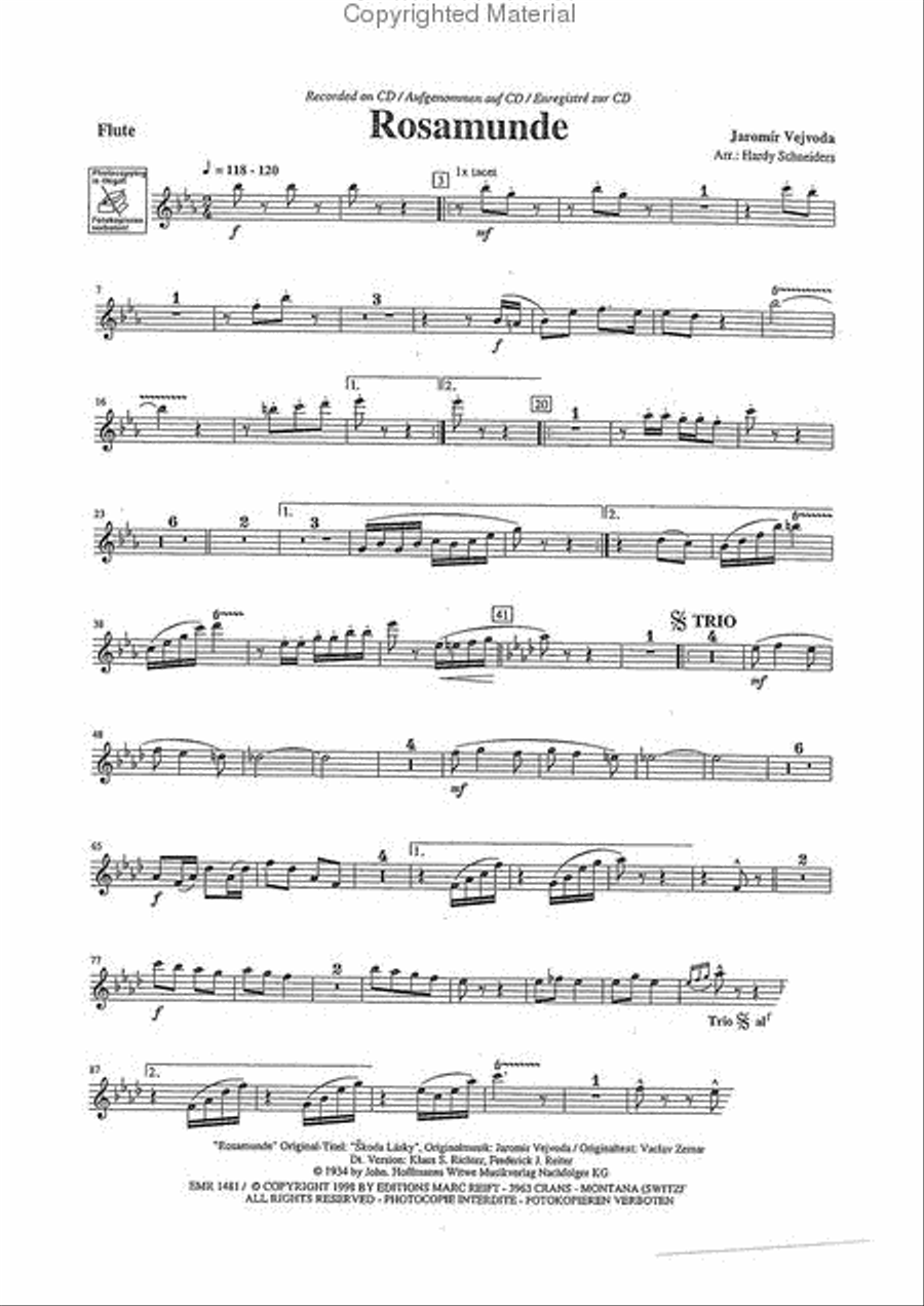 Play The 1st Flute With The Marc Reift Orchestra Concert Band scores gallery preview page 3