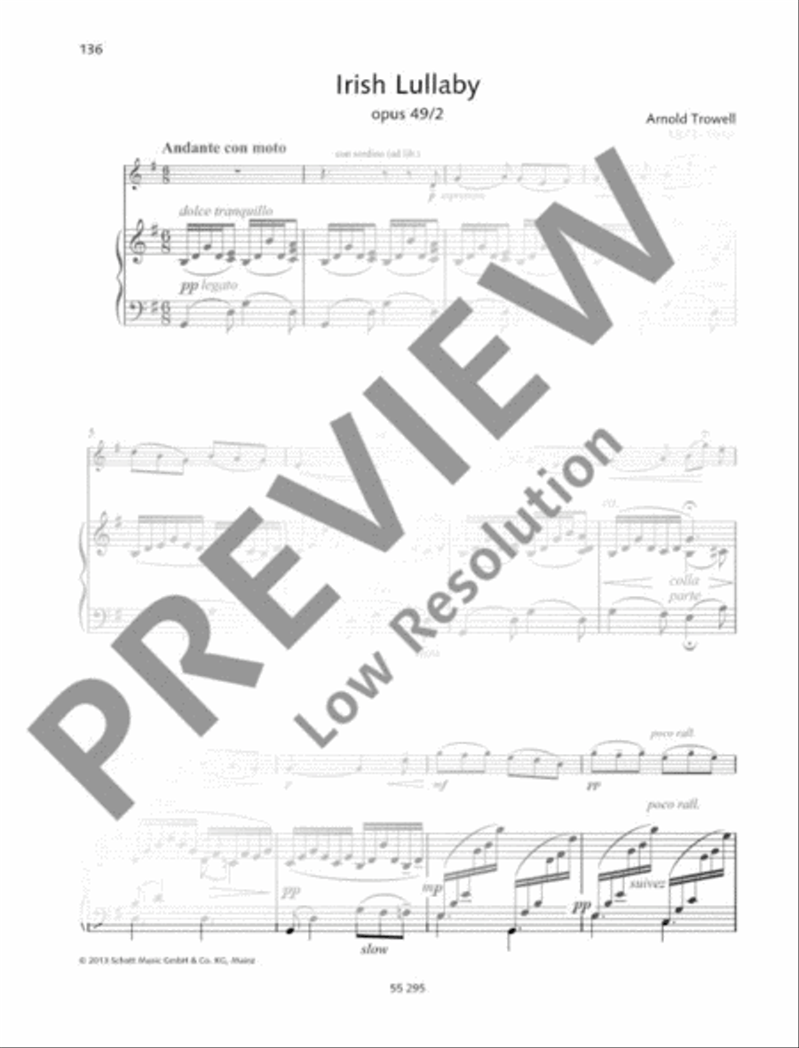 Irish Lullaby Violin Solo scores gallery preview page 2