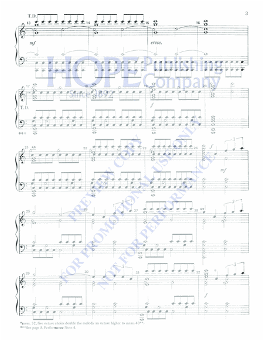 Chariots of Fire 5-Octaves scores gallery preview page 3