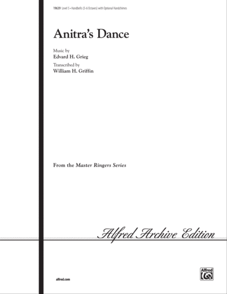 Anitra's Dance Handbell Choir scores gallery preview page 1