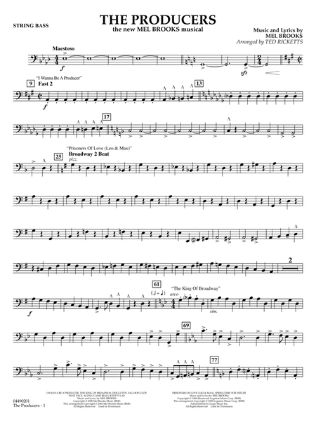 The Producers (arr. Ted Ricketts) - String Bass
