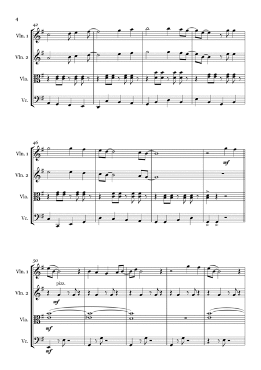 All My Loving All My Loving String Quartet scores gallery preview page 6