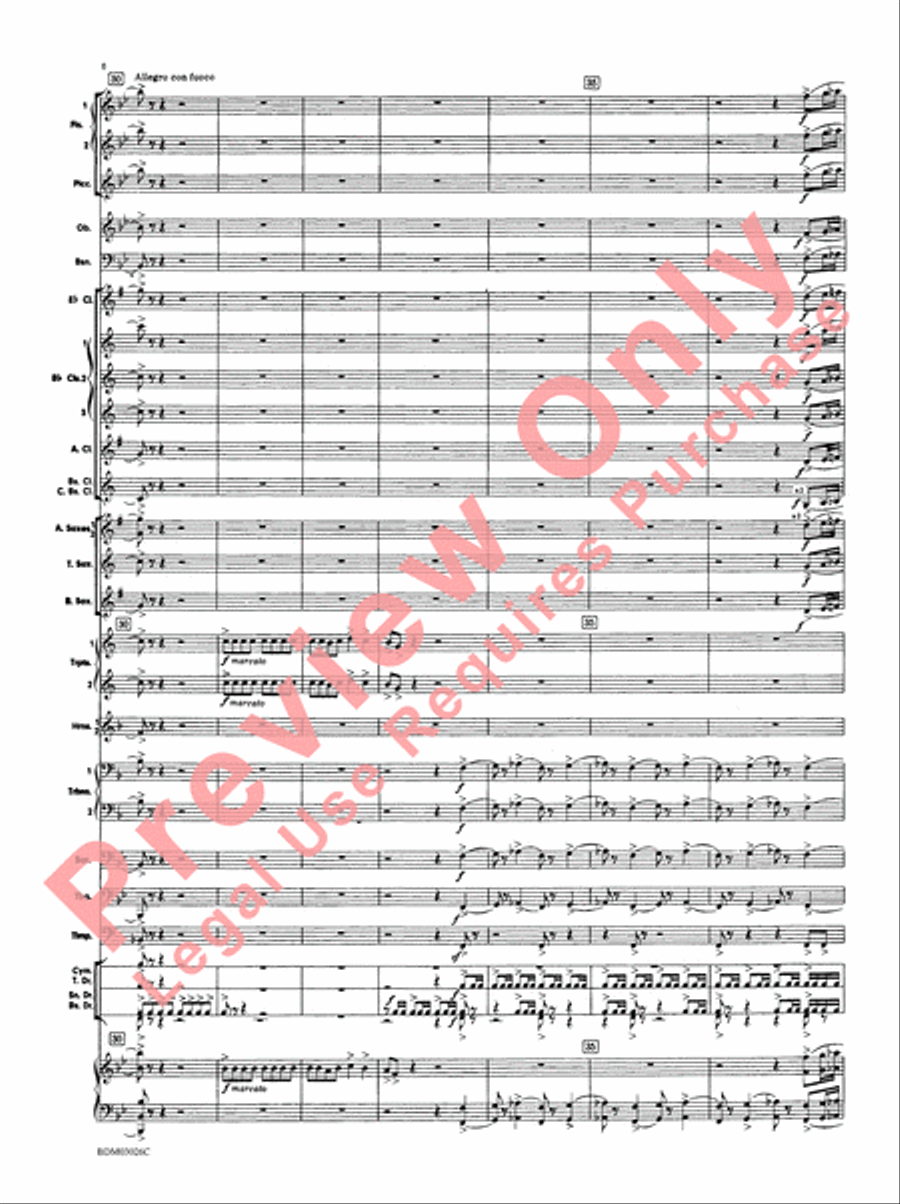 Festivo - Cs Festivo - Cs Concert Band scores gallery preview page 9