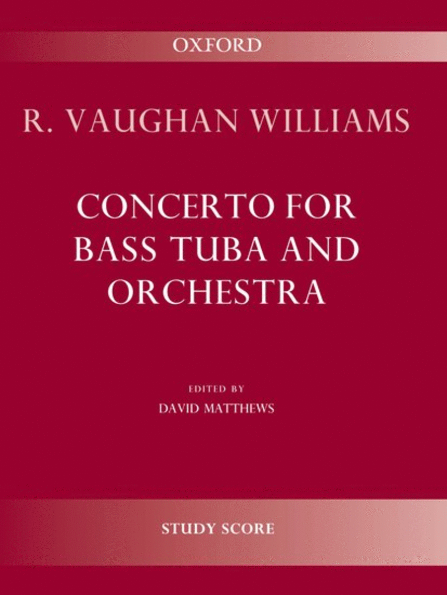 Concerto for bass tuba and orchestra Orchestra scores gallery preview page 1