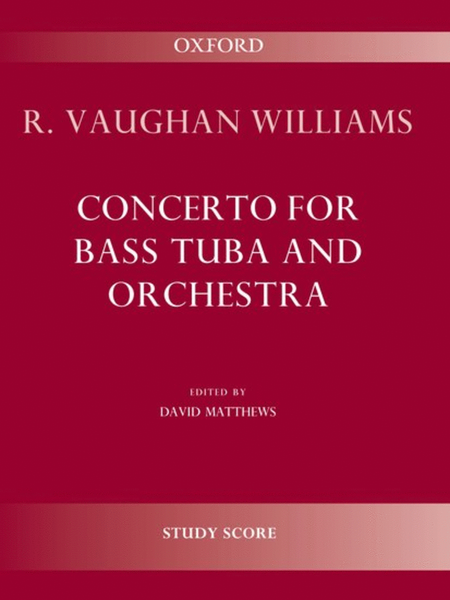 Concerto for bass tuba and orchestra