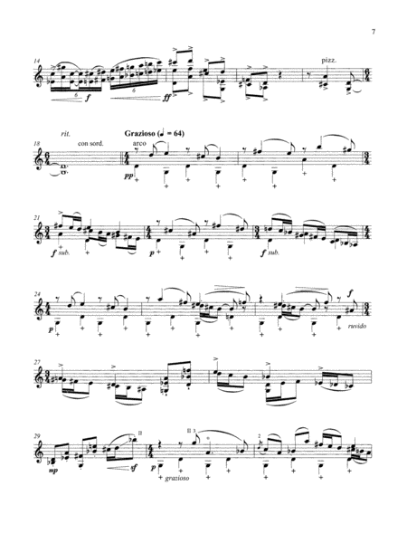 Suite for Violin (Downloadable)