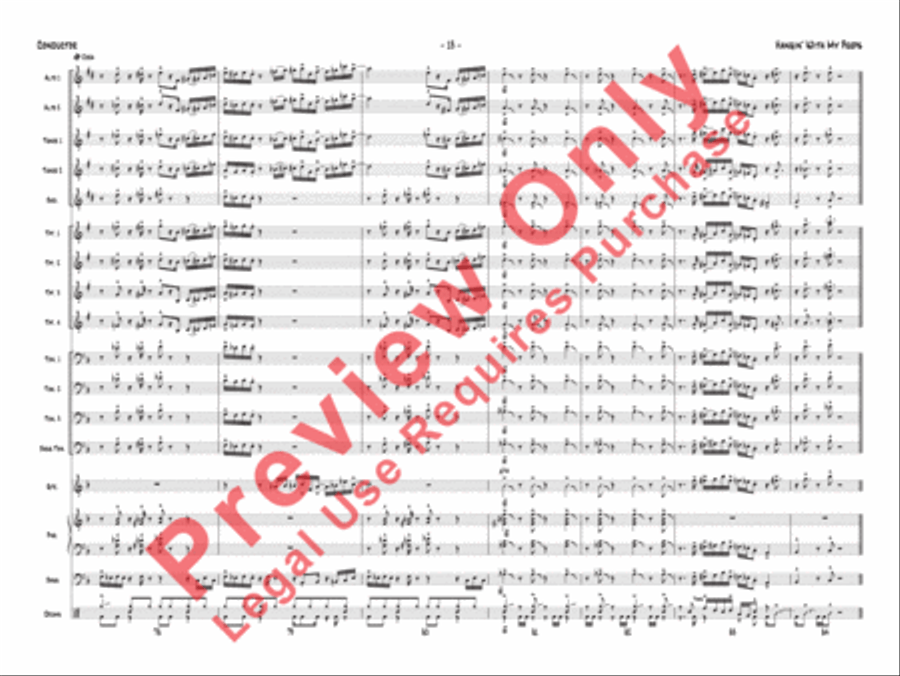 Hangin' with My Peeps Hangin' with My Peeps Jazz Ensemble scores gallery preview page 14