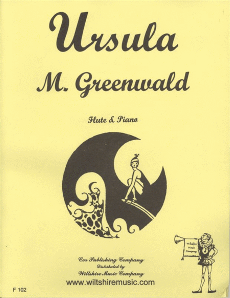 Ursula Ursula Flute Solo scores gallery preview page 1