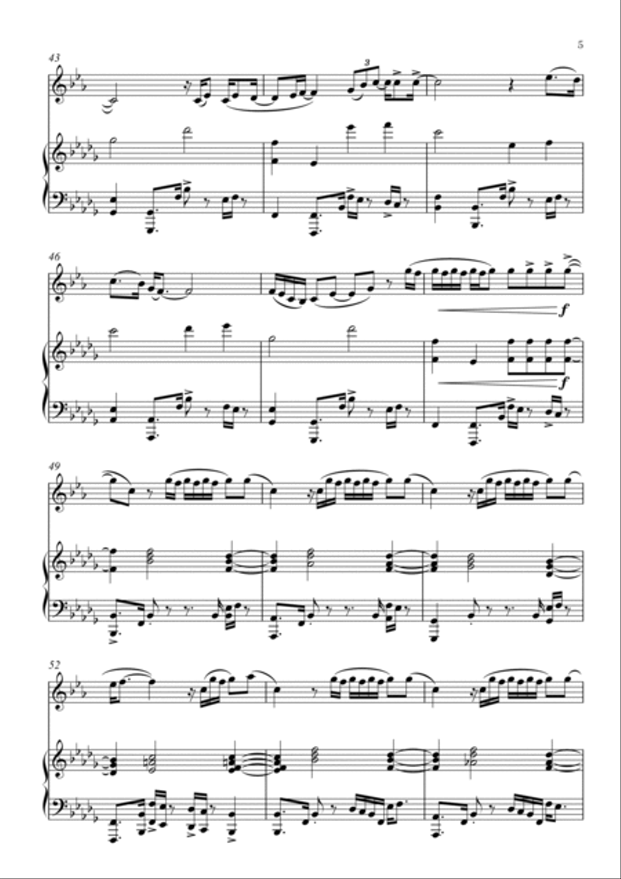 Lost Cause Small Ensemble scores gallery preview page 5