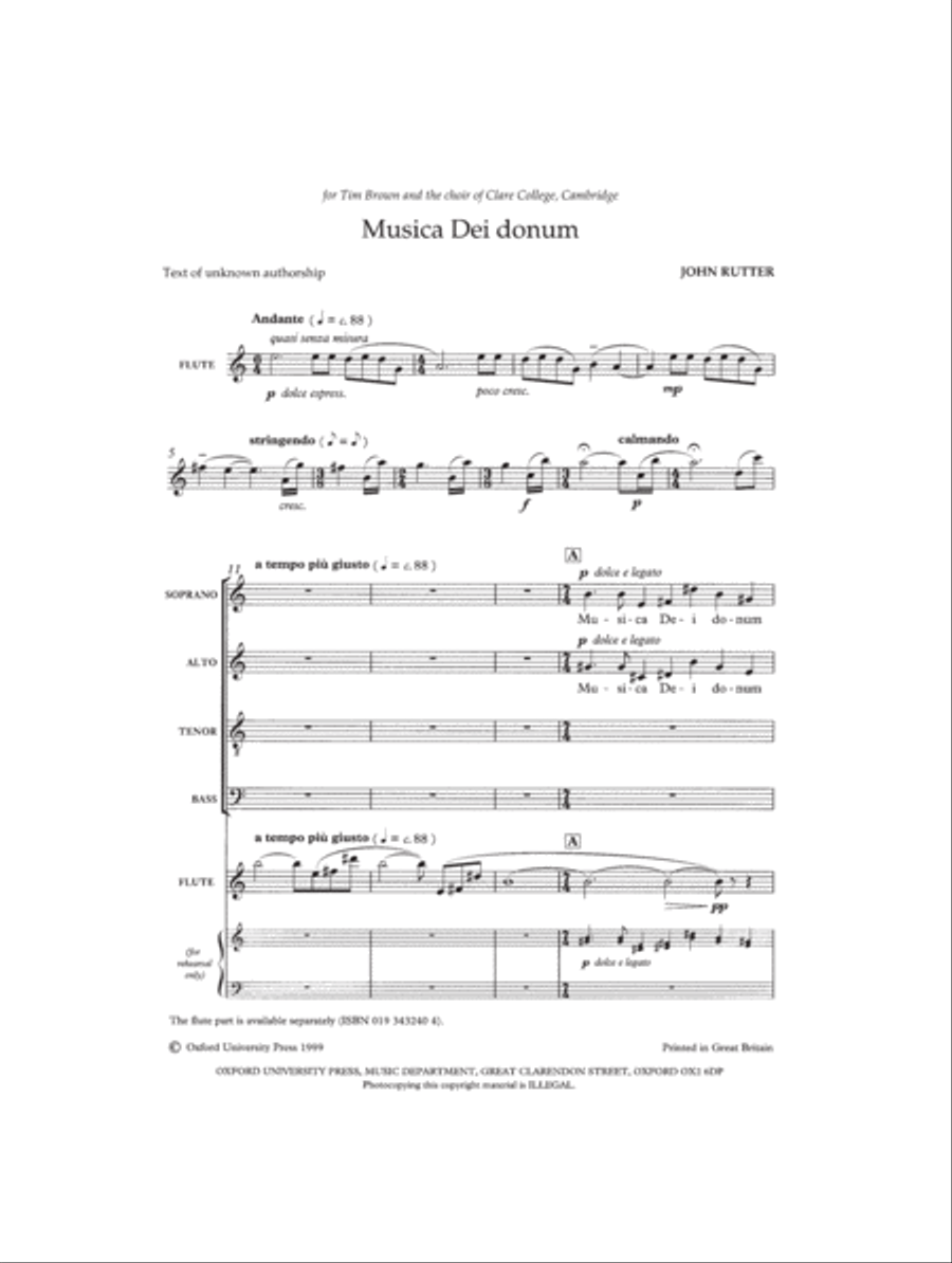 Musica Dei donum Mixed Choir scores gallery preview page 3