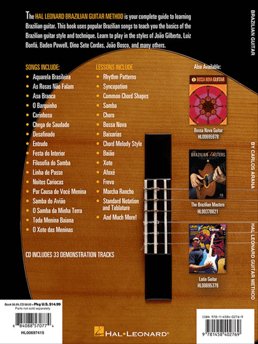 Hal Leonard Brazilian Guitar Method Guitar Tablature scores gallery preview page 2
