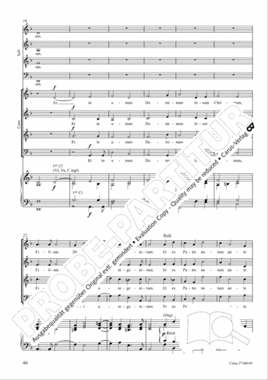 Messe a quatre voix 4-Part scores gallery preview page 47