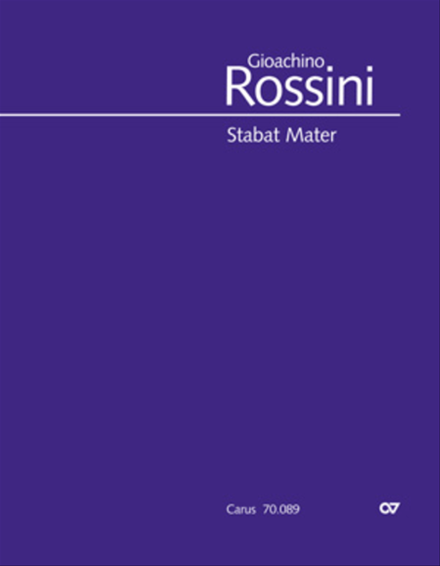Stabat mater Choir scores gallery preview page 1