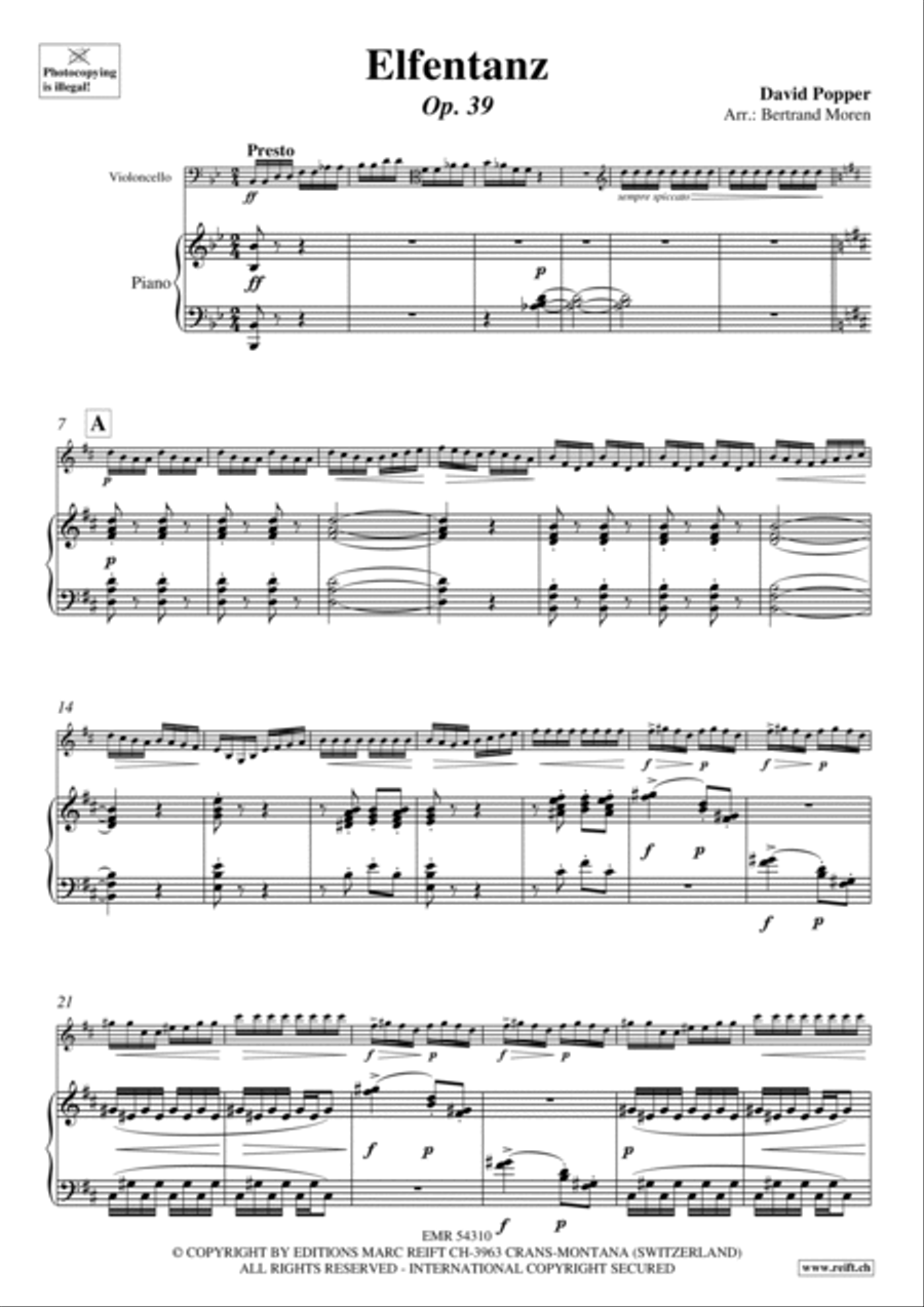 Elfentanz Elfentanz Piano Accompaniment scores gallery preview page 4