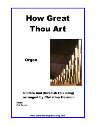 How Great Thou Art – Organ