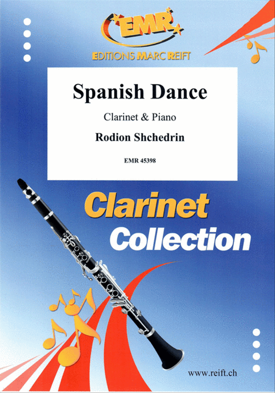 Spanish Dance Clarinet Solo scores gallery preview page 1