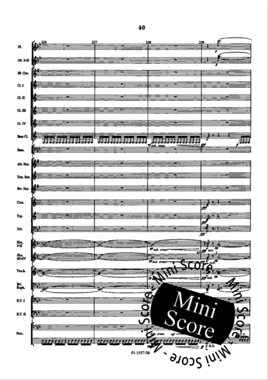 Symfonieen der Nederlanden Concert Band scores gallery preview page 44