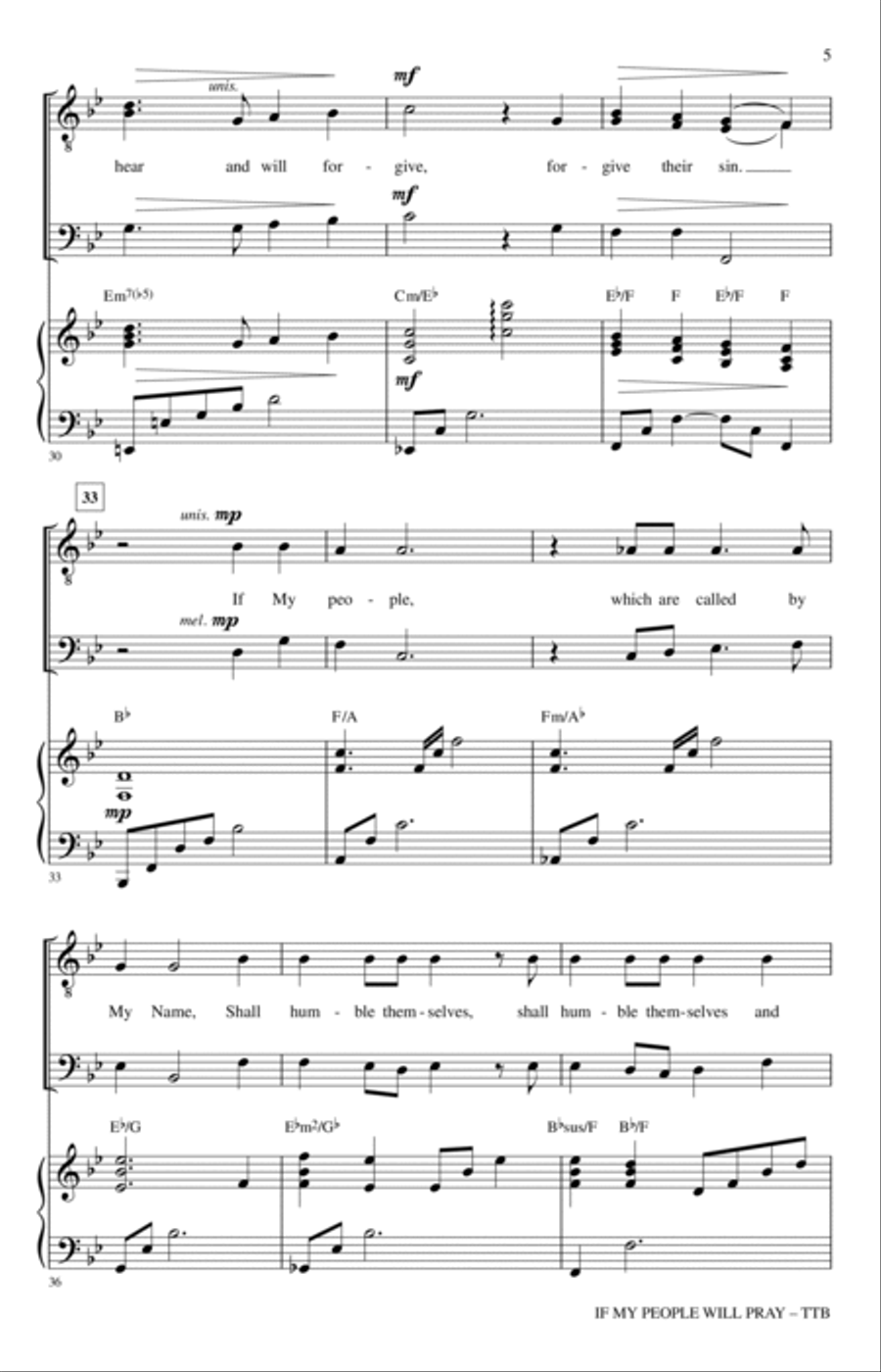 Hear Our Prayer, O Lord TTBB scores gallery preview page 4