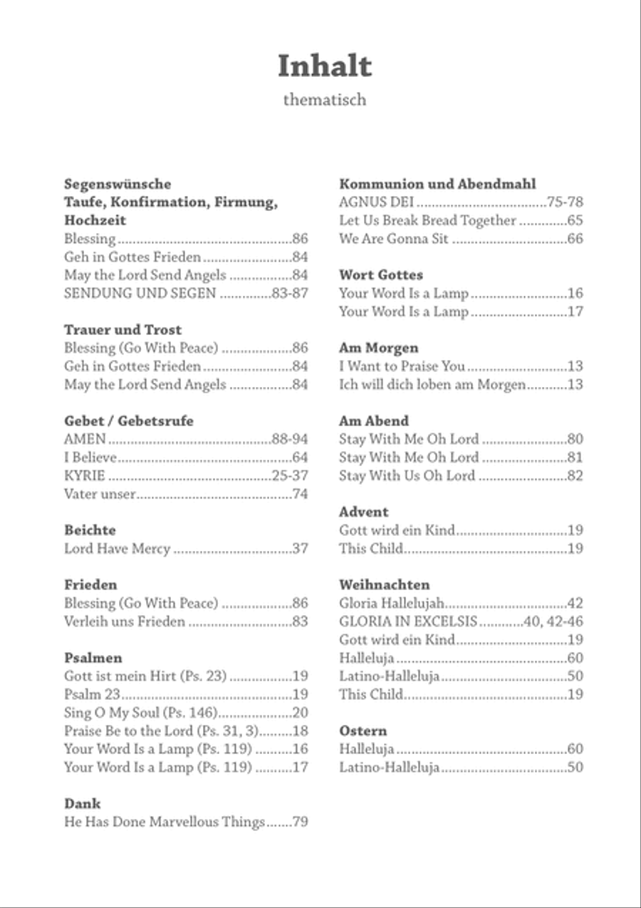 Glory to God! Gospel liturgisch. Voice scores gallery preview page 12