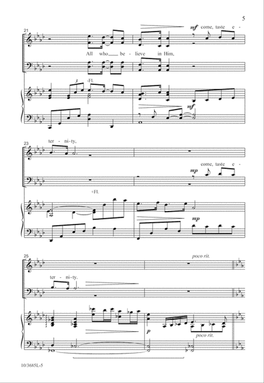 Communion Invitation Communion Invitation 4-Part scores gallery preview page 6