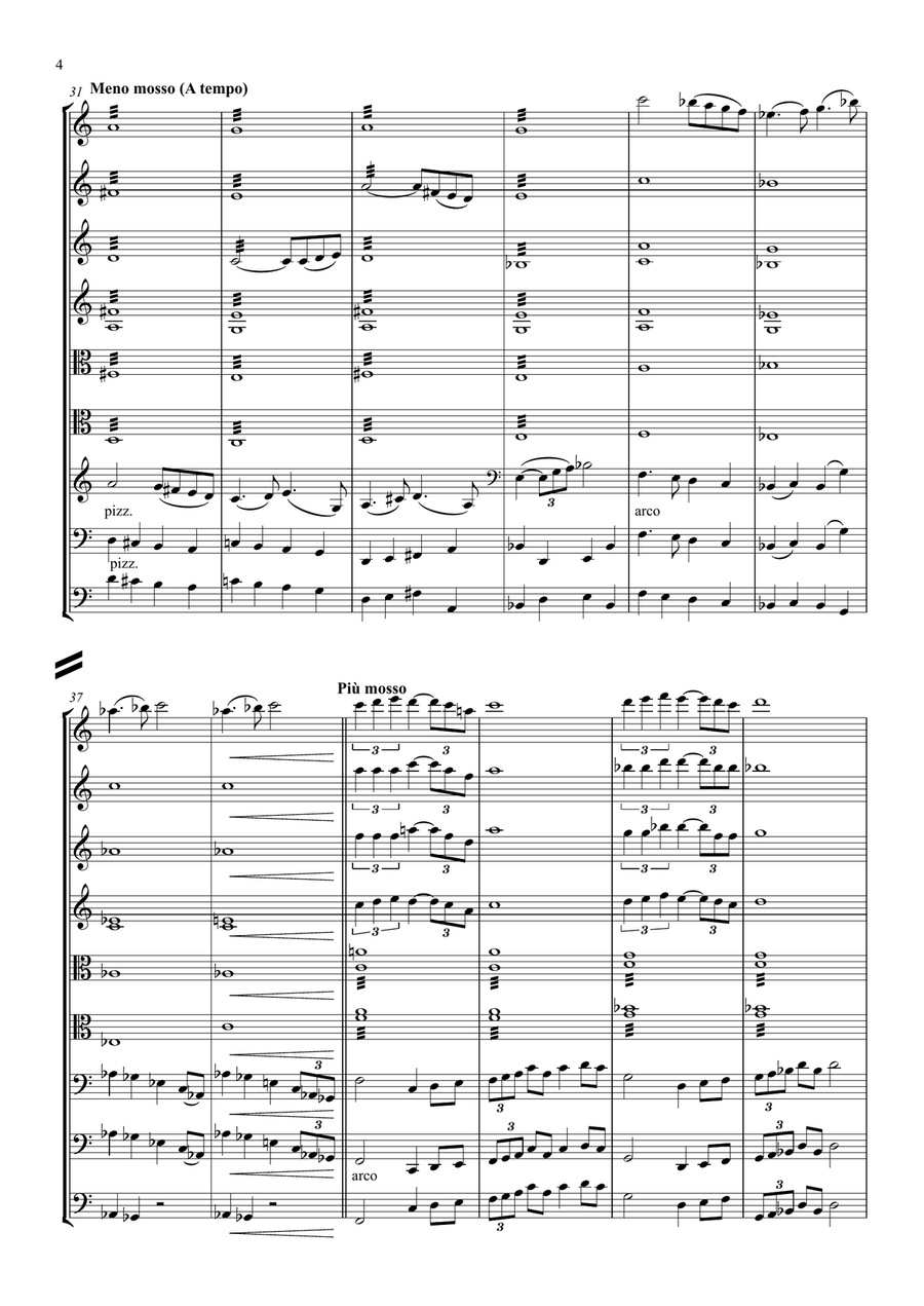 Ghost Ghost String Quartet scores gallery preview page 5