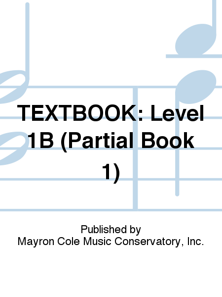 TEXTBOOK: Level 1B (Partial Book 1)