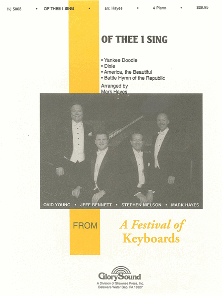 Of Thee I Sing 4 Piano (4-Book Set) Piano scores gallery preview page 1