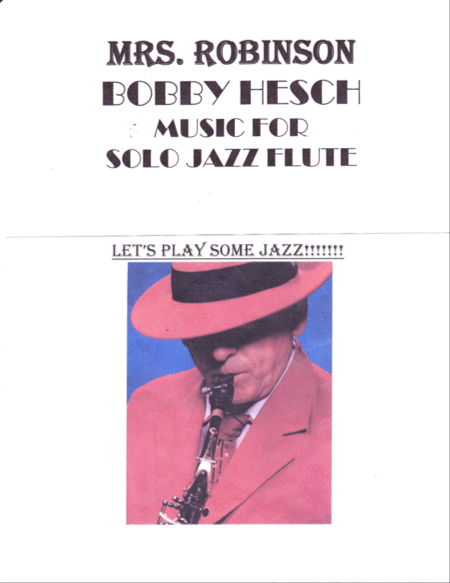 Mrs. Robinson Flute Solo scores gallery preview page 1