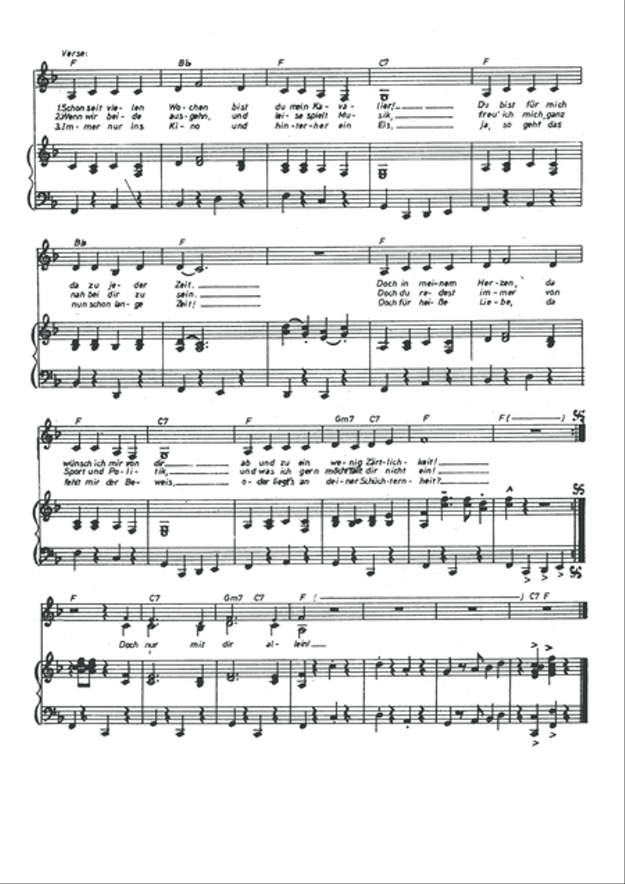 Einen Kuss und noch einen Kuss Voice scores gallery preview page 4