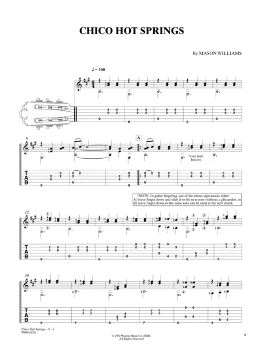 Classical Gas Flute scores gallery preview page 6