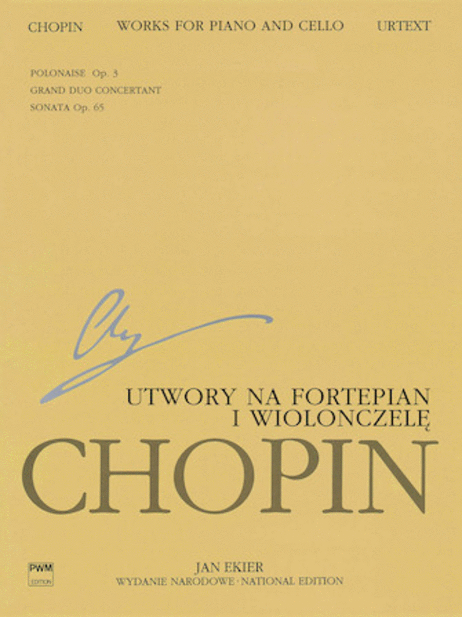 Works for Piano and Cello Cello scores gallery preview page 1