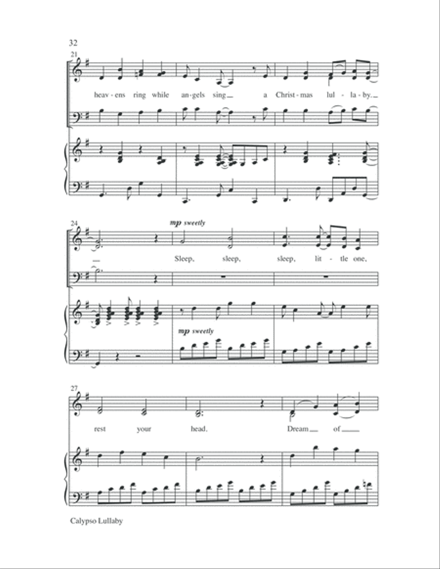Easy Settings 2 3-Part scores gallery preview page 34
