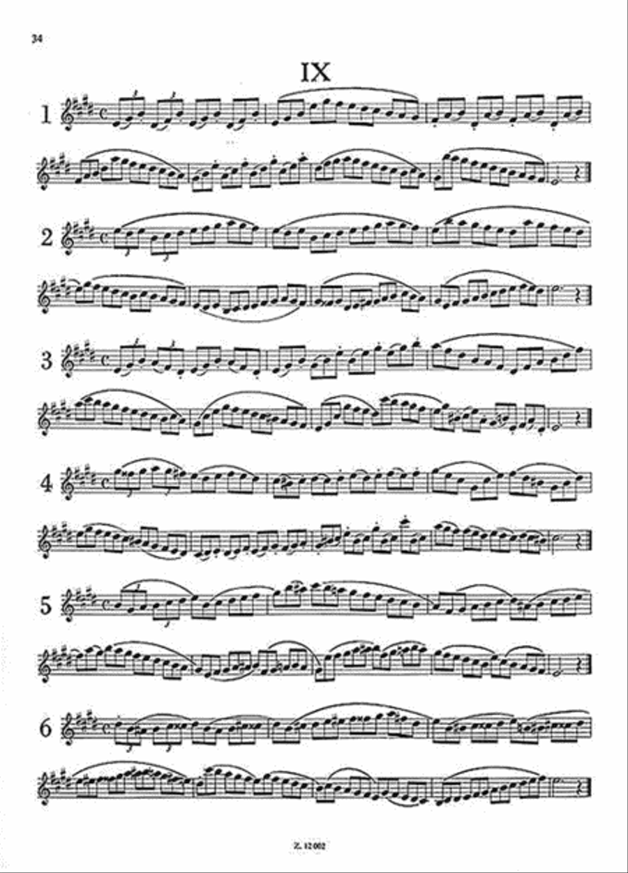 Studies Oboe Solo scores gallery preview page 5