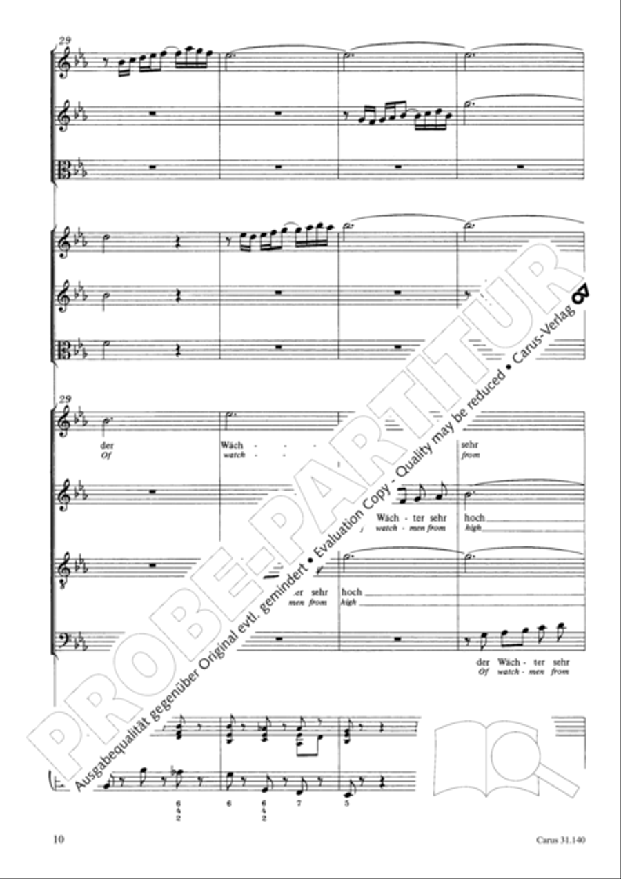 Wake, o wake and hear the voices STB scores gallery preview page 11