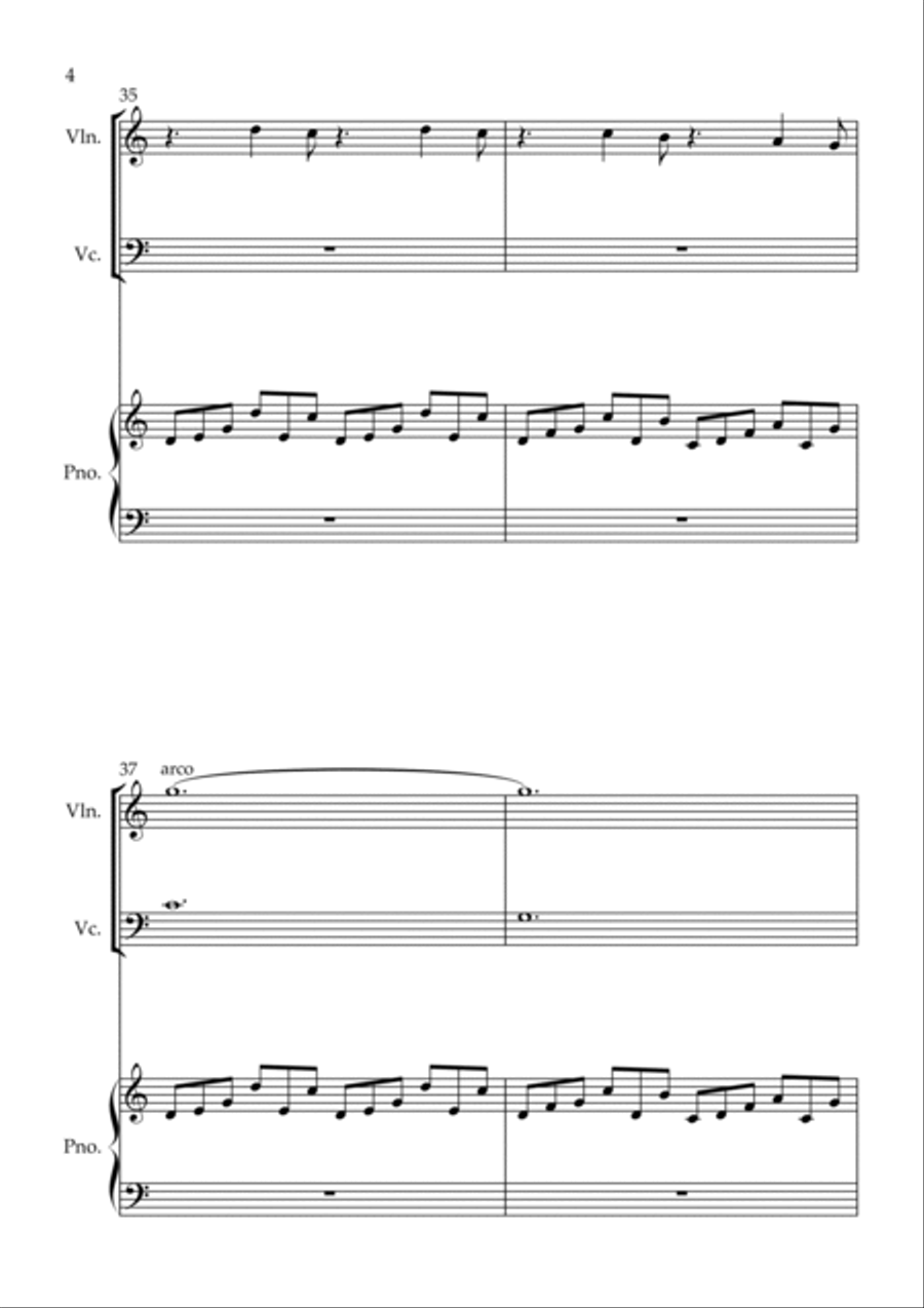 Maestro Piano Trio scores gallery preview page 4