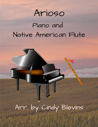 Book cover for Arioso, for Piano and Native American Flute
