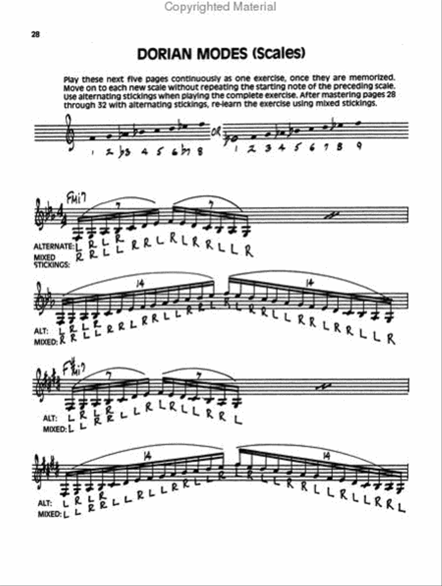 Velocity Warm-Ups for Jazz Vibraphone