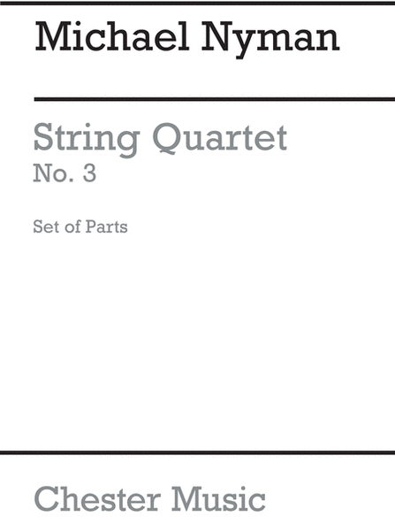 String Quartet No. 3 Parts