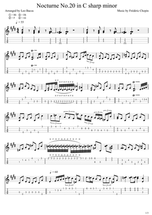 Nocturne No.20 in C sharp minor
