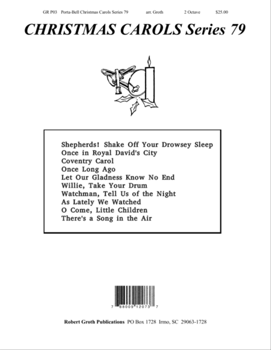 Porta Bell System of Carolling 79 2-Octaves scores gallery preview page 1
