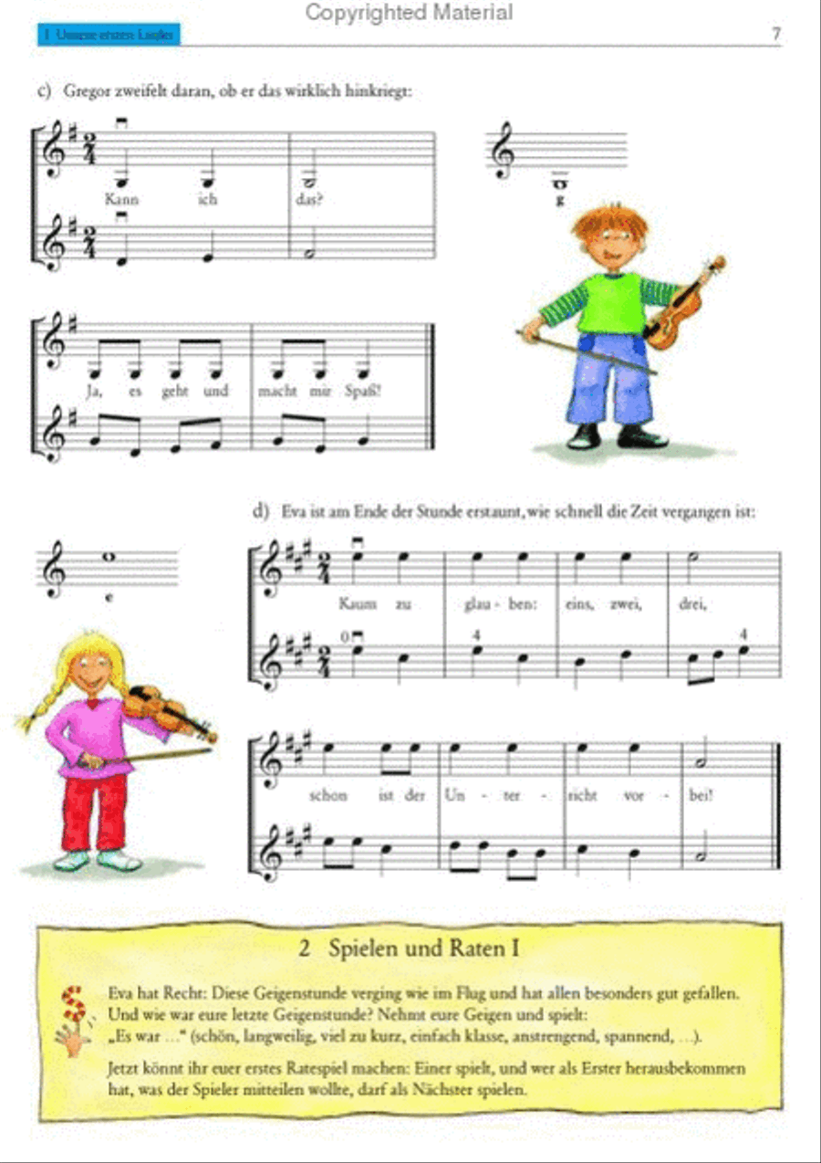 Geigenschule Violin Solo scores gallery preview page 2