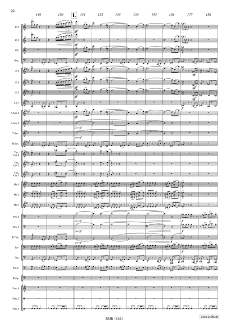 King Solomon's Mines Concert Band scores gallery preview page 23