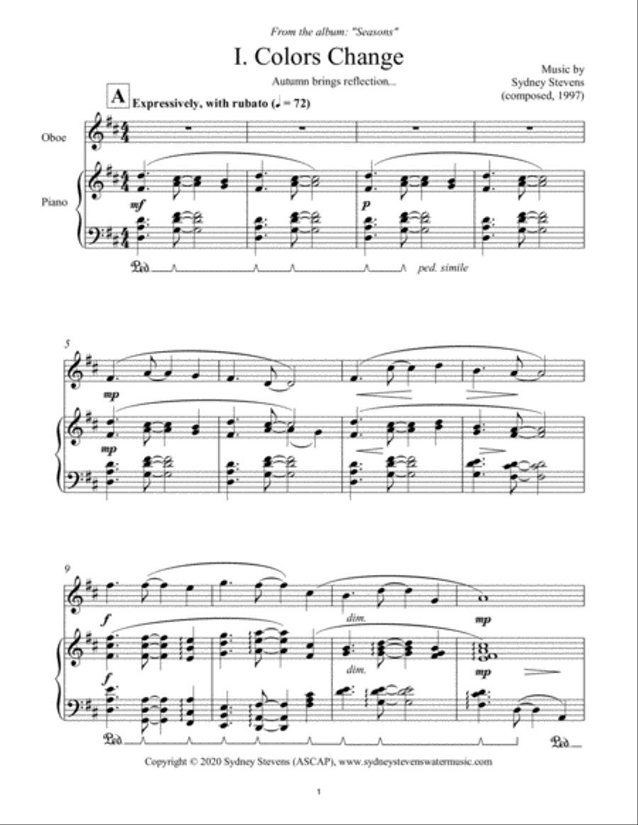 Seasons Suite Small Ensemble scores gallery preview page 3