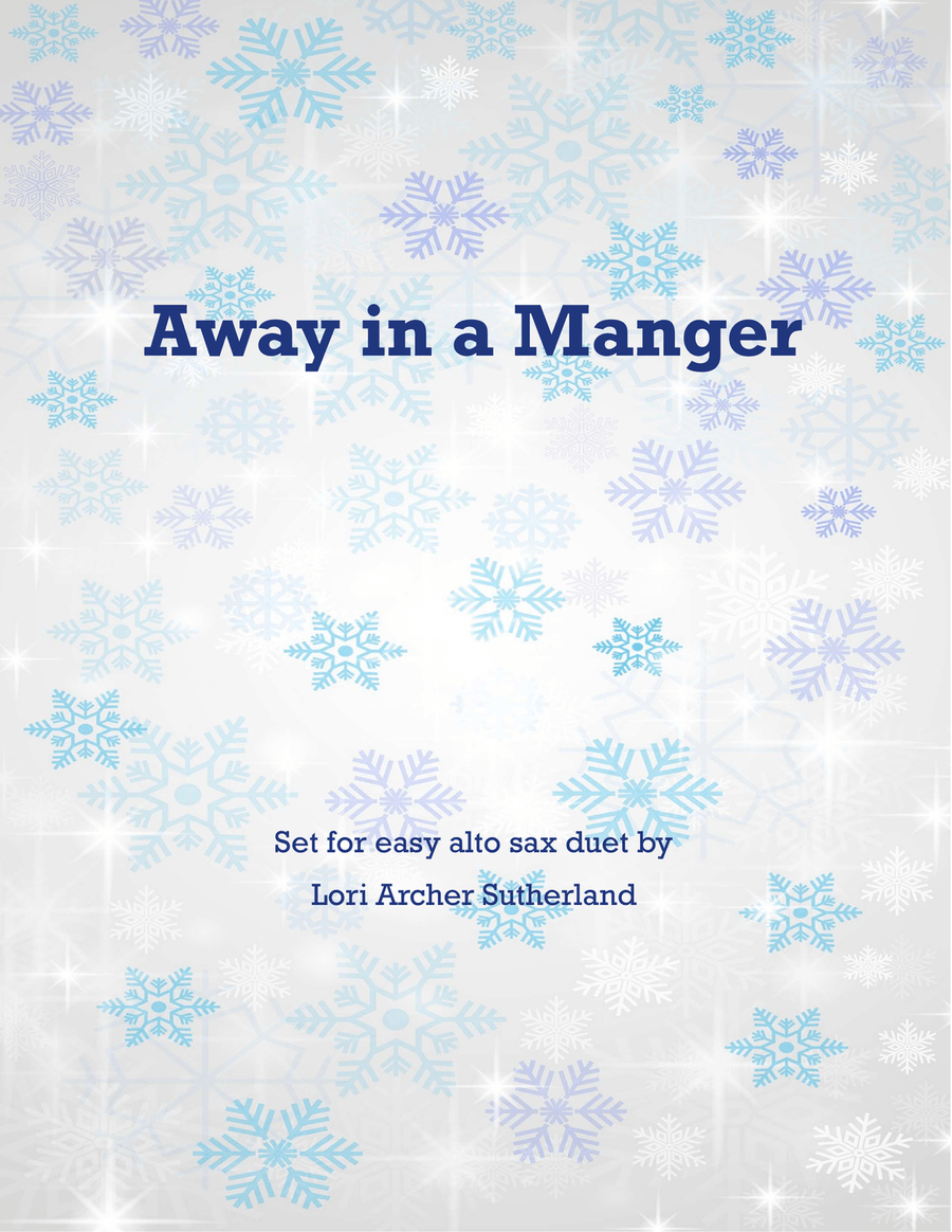 Away in a Manger Woodwind Duet scores gallery preview page 1