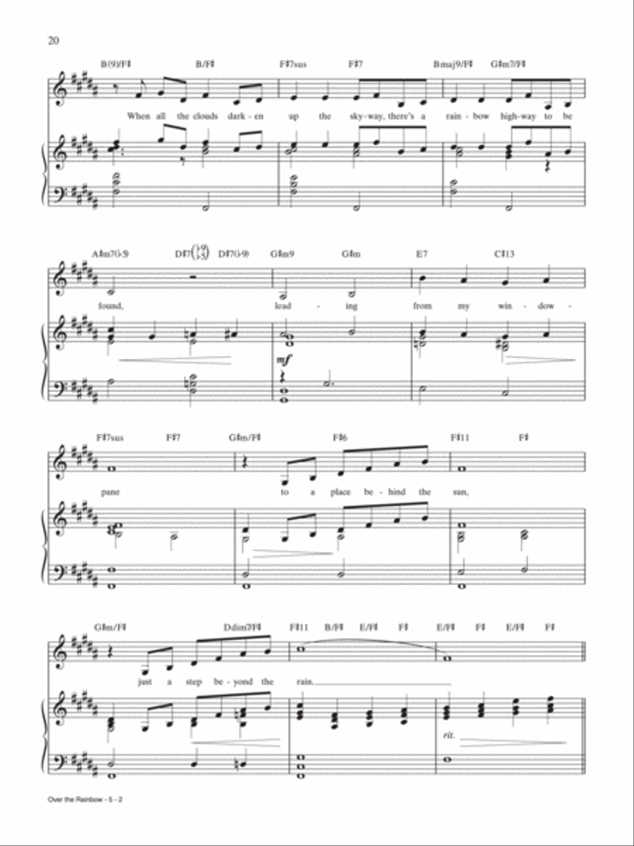 Over the Rainbow (from Andrew Lloyd Webber's 