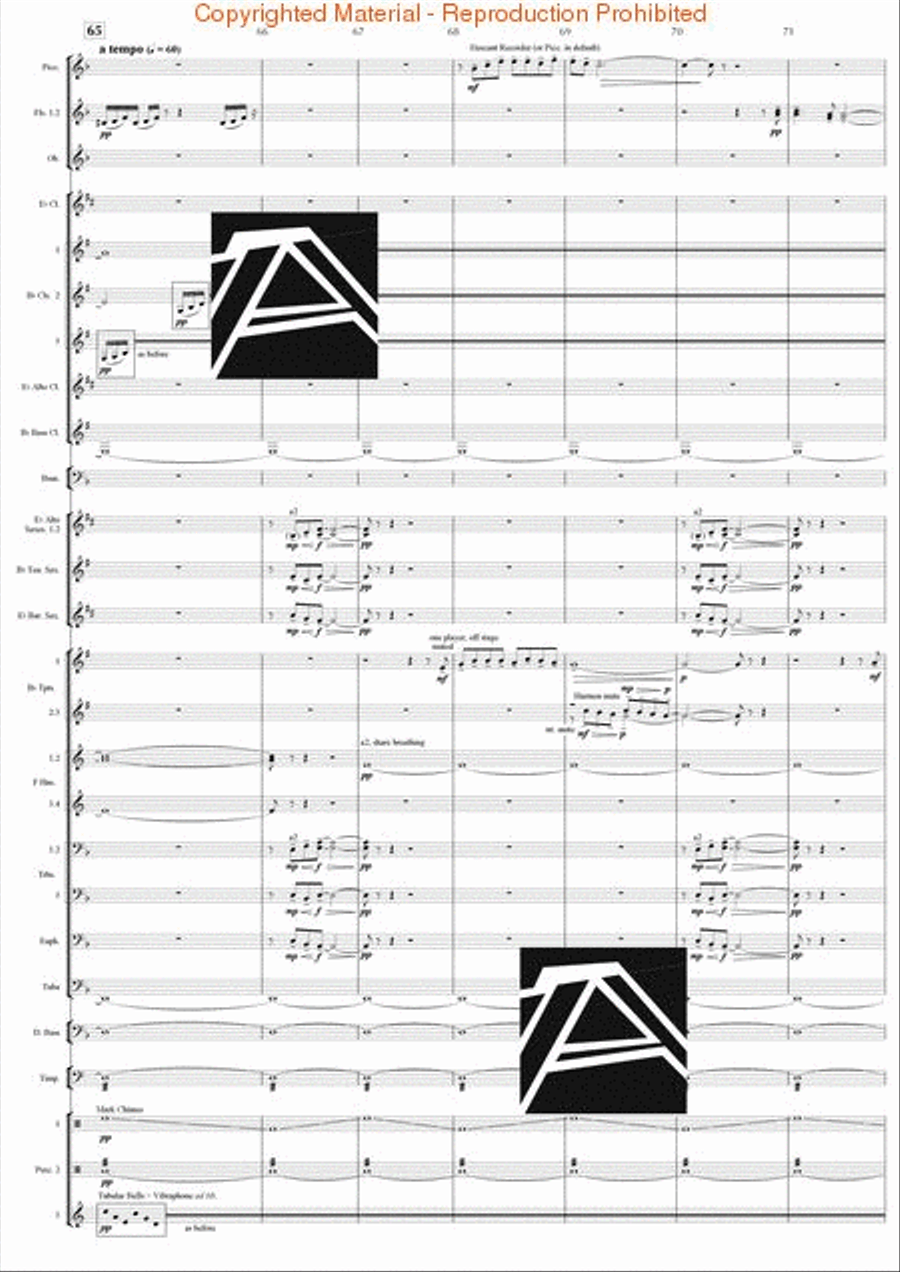Rapsodia Borealis Woodwind Ensemble scores gallery preview page 11