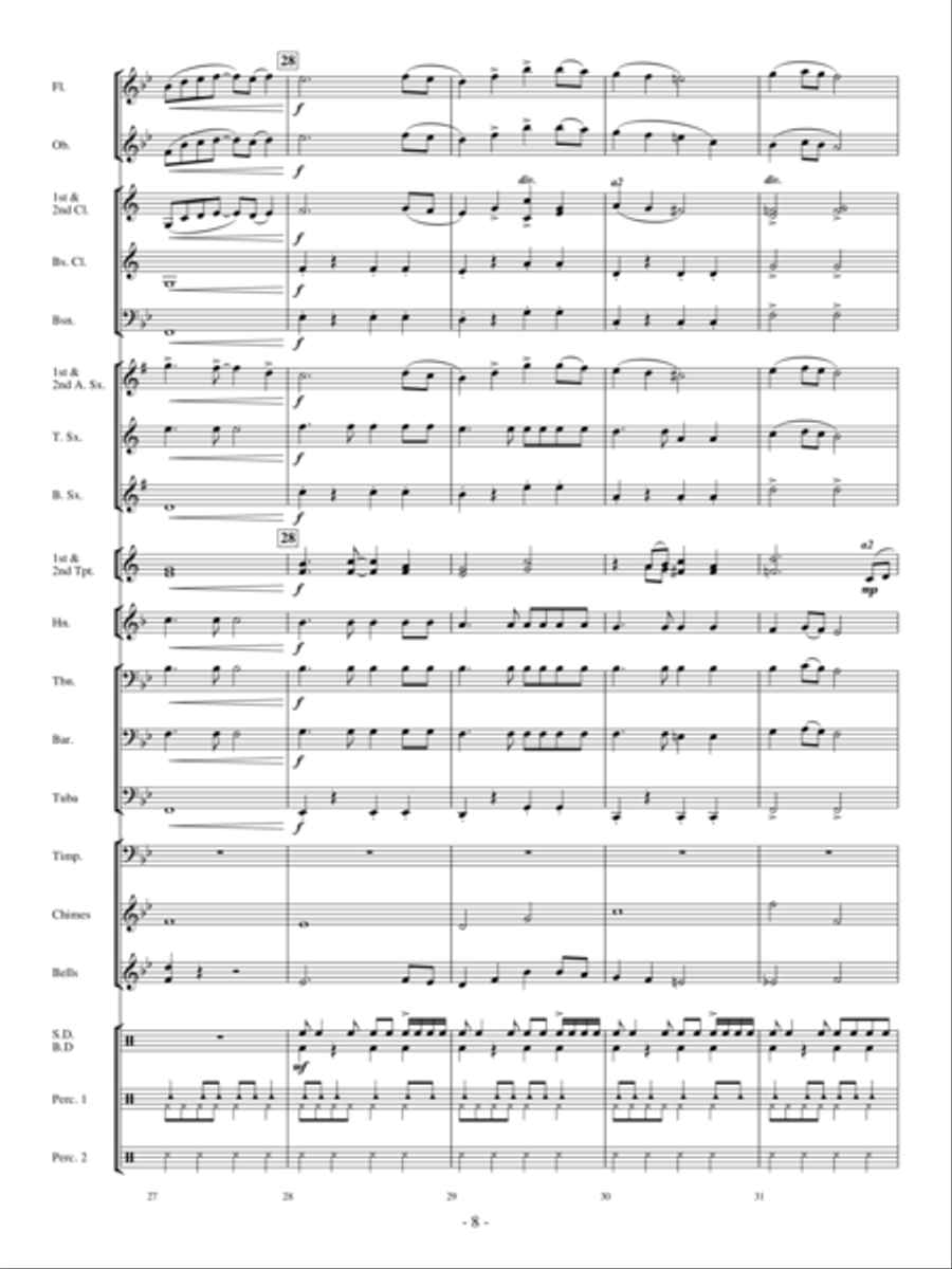 Kaleidoscope Kaleidoscope Concert Band scores gallery preview page 7