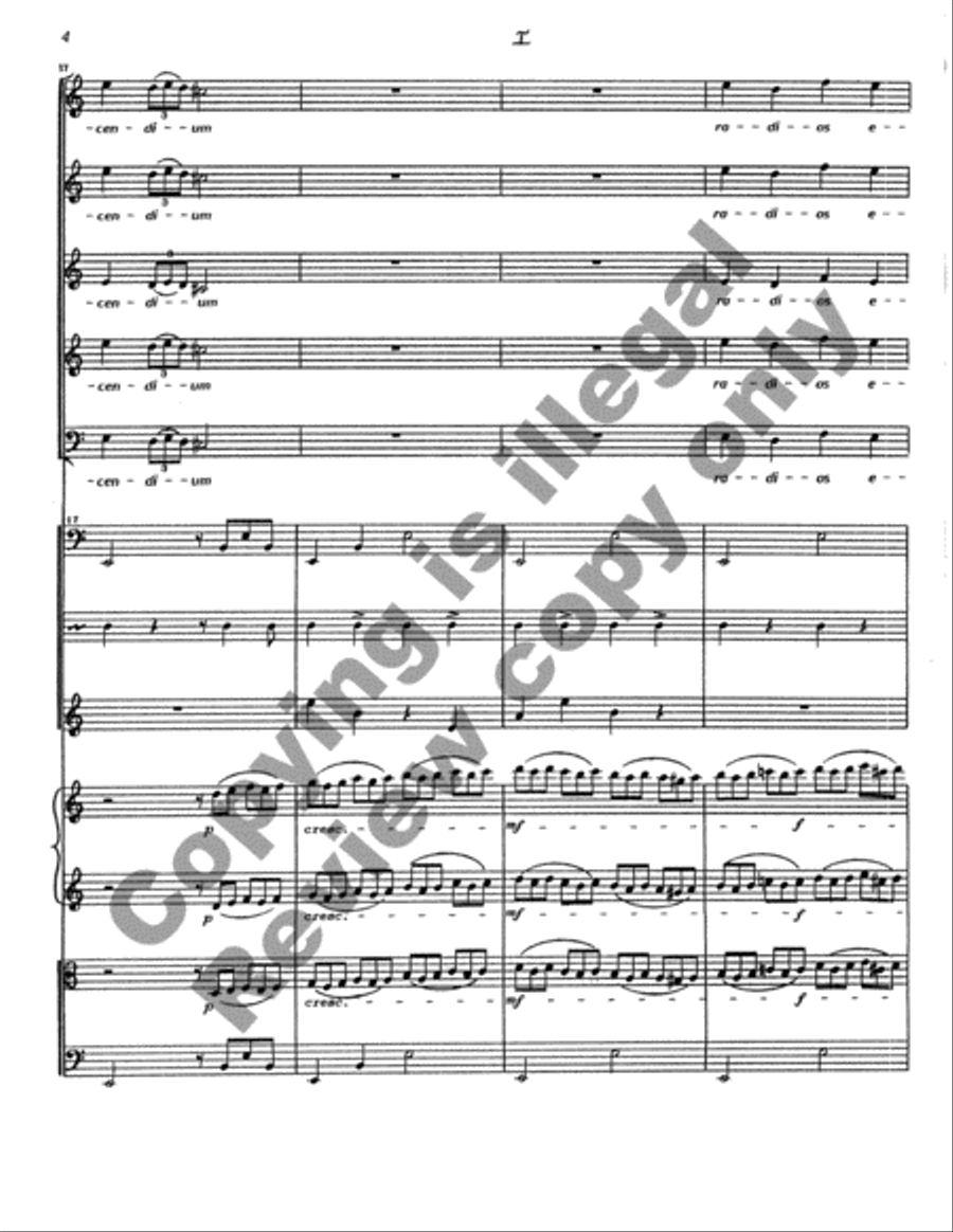 Cantata Rustica (Full/Choral Score) Choir scores gallery preview page 81