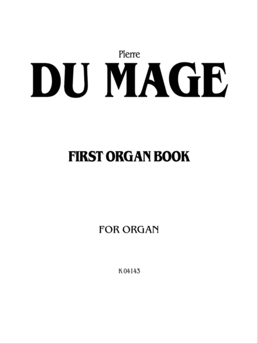 First Organ Book Organ scores gallery preview page 2